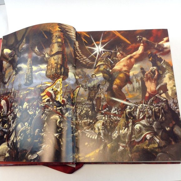 Warhammer The Game Of Fantasy Battles Hardcover Rulebook Games Workshop WFB 2009 - Picture 3 of 15